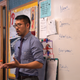 David Hong explaining different categories of information.